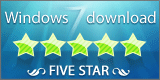 the 5 star award image of cz excel converter from windows7download.com